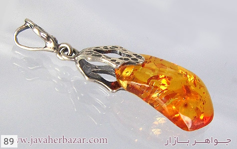 مدال کهربا مدال کهربا طرح سیاه قلم - تصویر 2