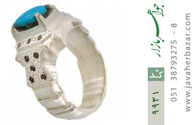 انگشتر فیروزه انگشتر فیروزه نیشابوری هنر دست استاد جراح - کد 9931