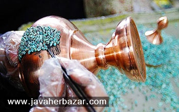 سنگ فیروزه و جایگاه آن در صنایع دستی ایران سنگ فیروزه و جایگاه آن در صنایع دستی ایران