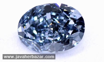 پرداه برداری از انگشتر الماس Fancy vivid blue diamond پرداه برداری از انگشتر الماس Fancy vivid blue diamond