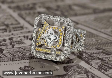 نقشه پاریس در جواهرات برند Louis Vuitton نقشه پاریس در جواهرات برند Louis Vuitton