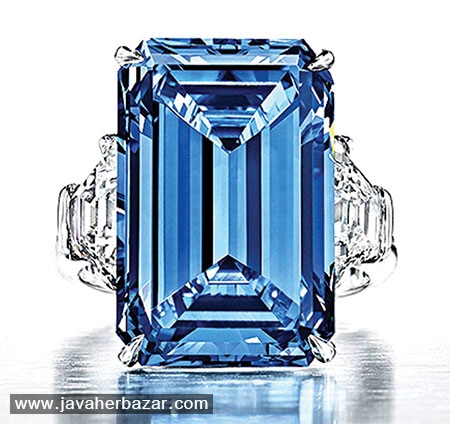 الماس آبی اپنهایمر بلو در حراجی کریستی الماس آبی اپنهایمر بلو در حراجی کریستی