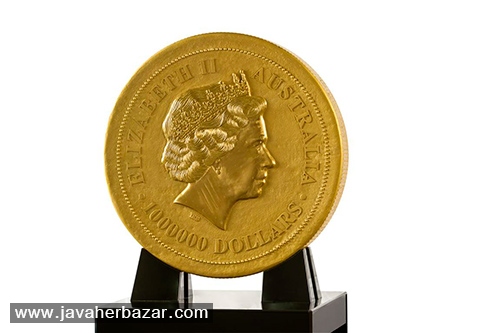 بزرگترین سکه طلا در دنیا و تصاویری از مراحل ساخت آن بزرگترین سکه طلا در دنیا و تصاویری از مراحل ساخت آن