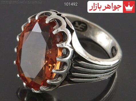 انگشتر نقره الکساندریت زولتانایت مردانه