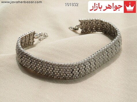 دستبند نقره طرح آرنیکا زنانه - 101832