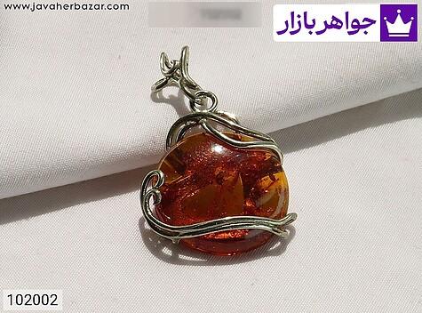 گردنبند کهربا بولونی لهستان خاص زنانه - 102002