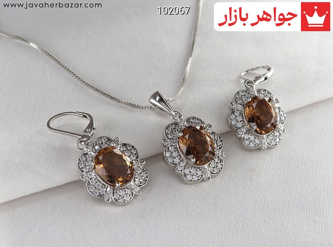 سرویس نقره الکساندریت زولتنایت طرح نادیا