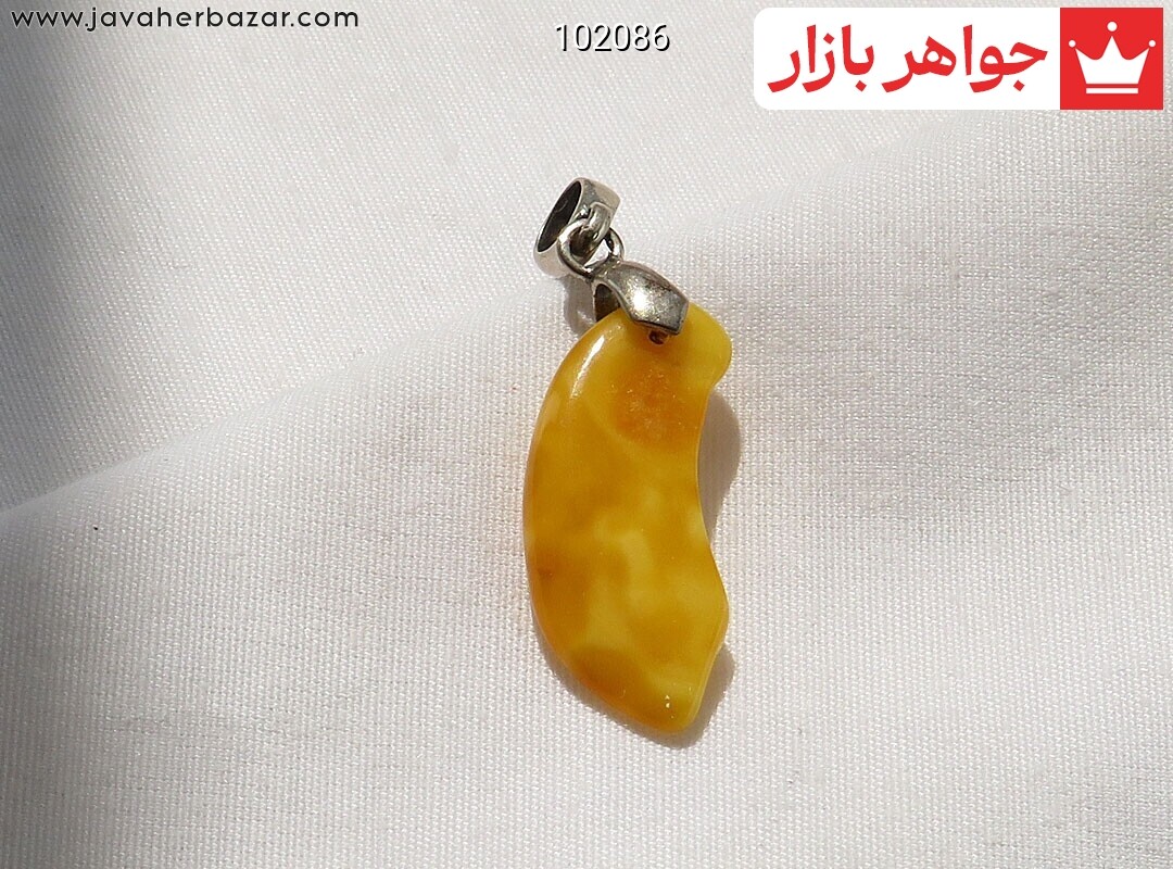 گردنبند کهربا بولونی لهستان خوشرنگ