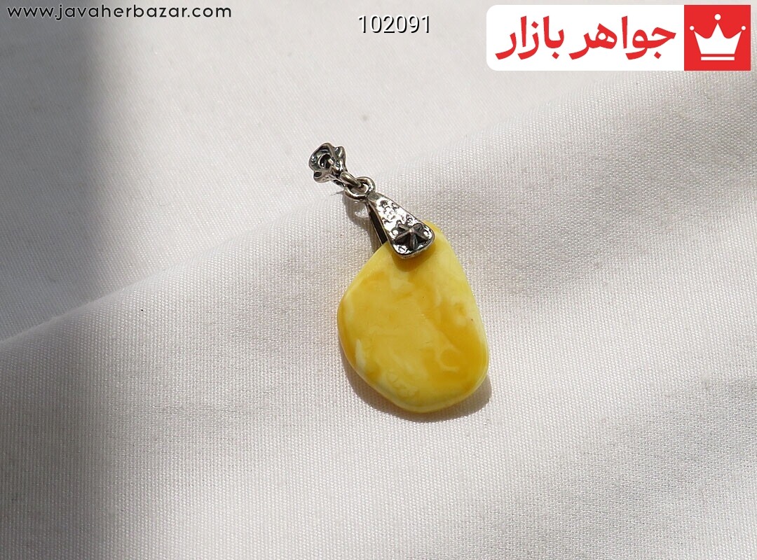 آویز کهربا بولونی لهستان خوشرنگ
