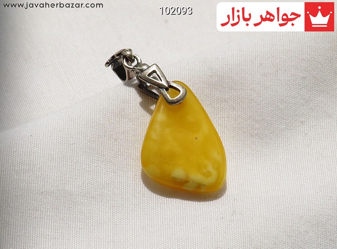 آویز کهربا بولونی لهستان خوشرنگ