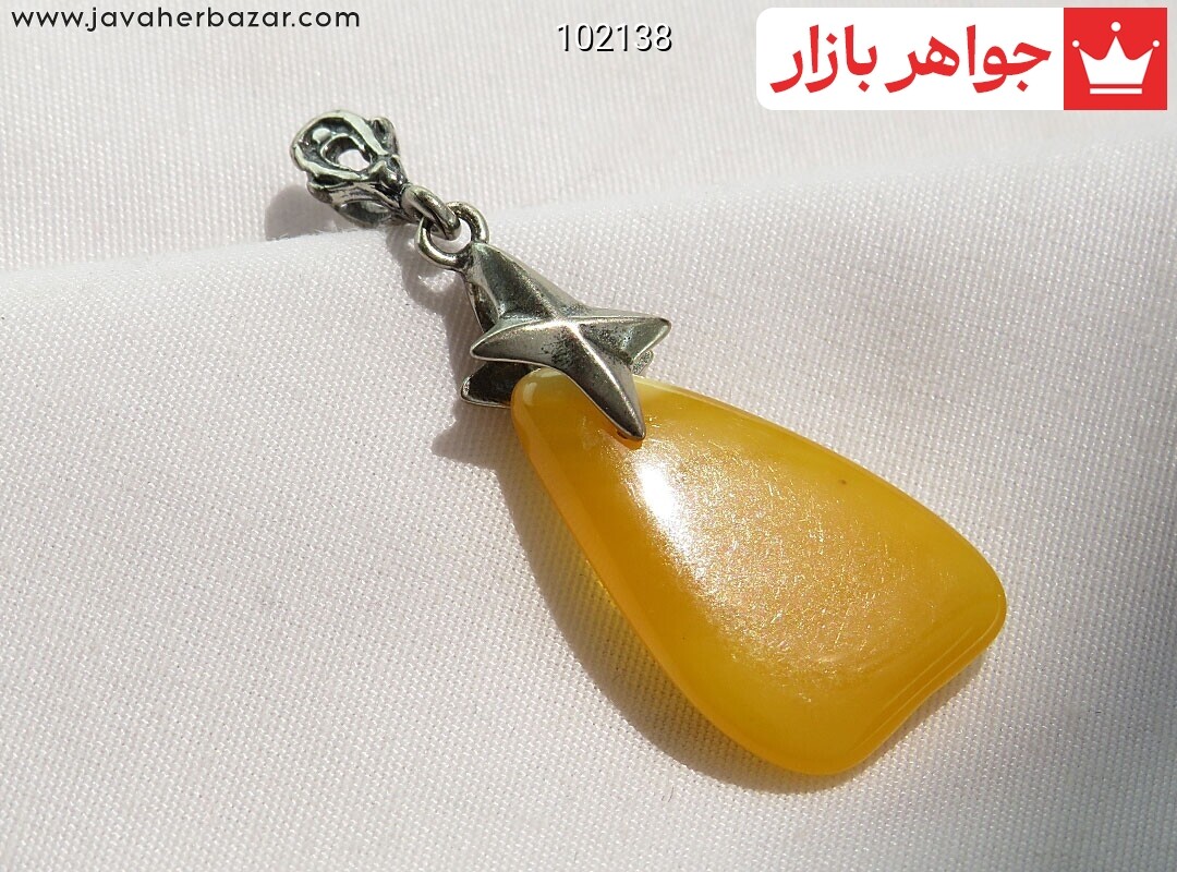 آویز کهربا بولونی لهستان جذاب