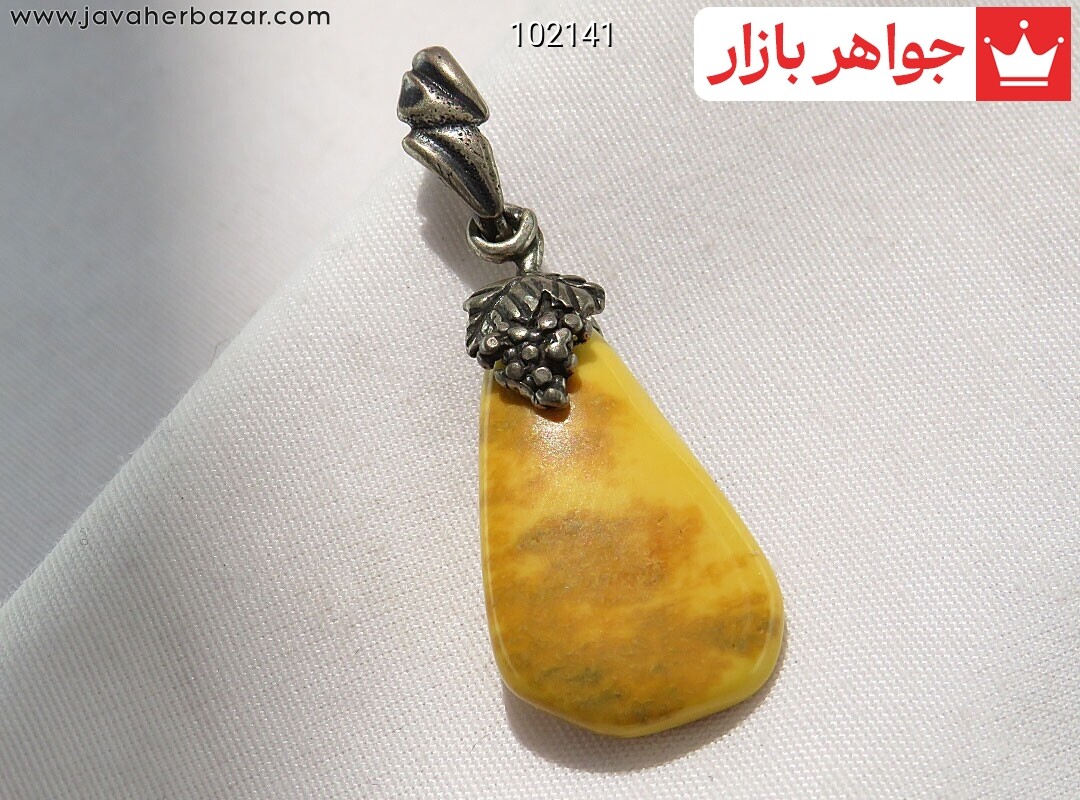 گردنبند کهربا بولونی لهستان خوش طرح