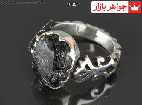 انگشتر نقره روتایل شیک مردانه دست ساز