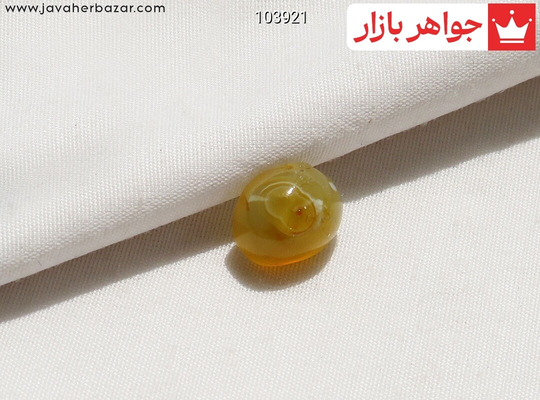 نگین تک عقیق بابا قوری ظریف 
