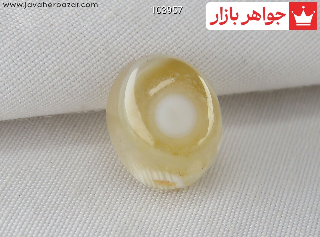 نگین تک عقیق باباقوری