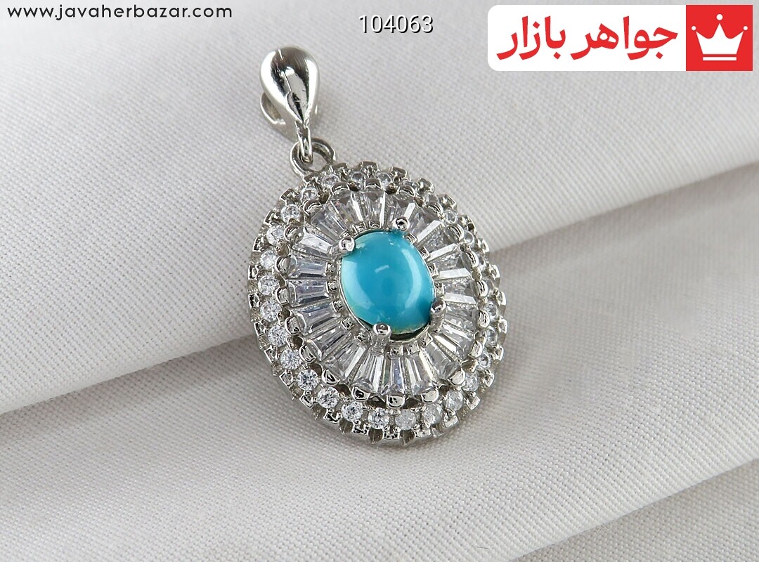 مدال نقره فیروزه کرمانی طرح خورشید