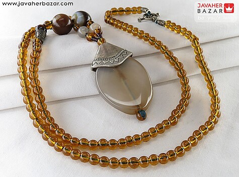 سینه ریز سنگی عقیق طرح نادیا - 104238