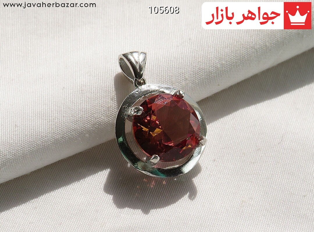 گردنبند نقره الکساندریت زولتانایت زیبا