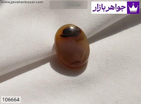 نگین عقیق یمنی نگین عقیق یمنی خوش نقش - 106664