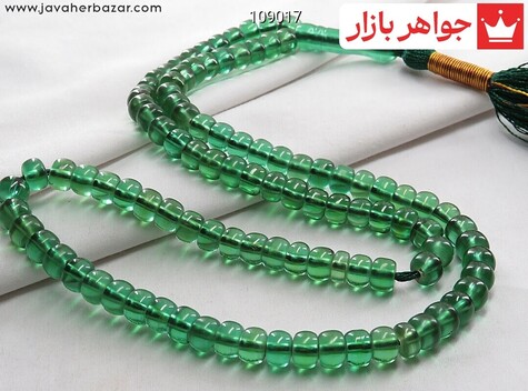 تسبیح سندلوس سبز 101 دانه خوش دست - 109017