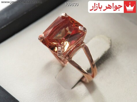 انگشتر نقره الکساندریت زولتانایت طرح سارا زنانه - 109830