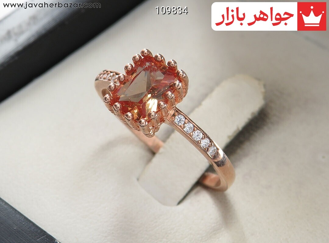 انگشتر نقره الکساندریت زولتانایت خاص زنانه