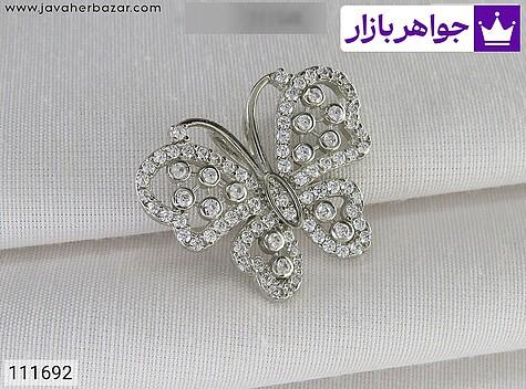 مدال نقره زنانه مدال نقره طرح پروانه زنانه - 111692