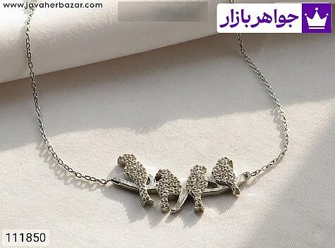 دستبند نقره طرح گنجشک زنانه - 111850