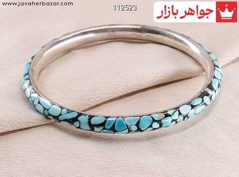 دستبند فیروزه نیشابوری خوش طرح - 112523