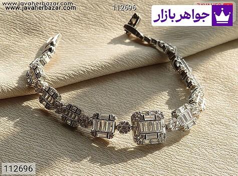 دستبند نقره زنانه دستبند نقره طرح پرنسس زیبا زنانه - 112696