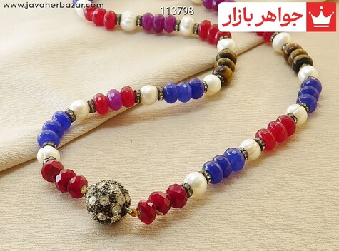 سینه ریز مروارید و جید و چشم ببر - 113798