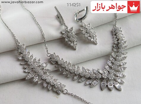 سرویس نقره مجلسی طرح فلاور - 114251