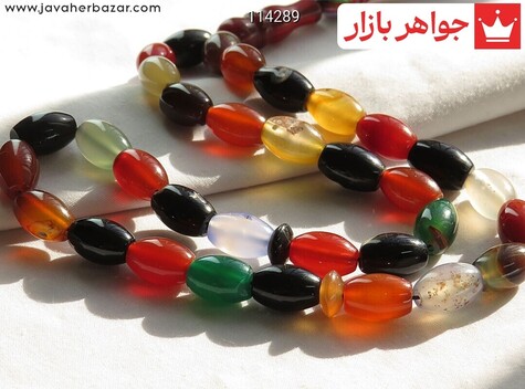 تسبیح عقیق 33 دانه ام البنین - 114289