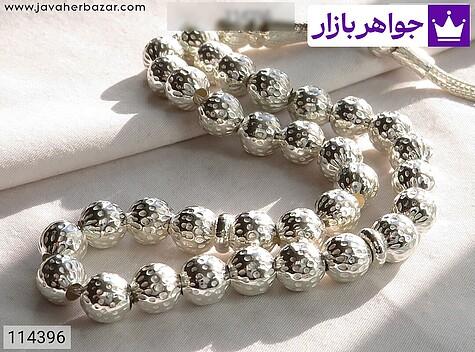 تسبیح نقره 33 دانه فاخر - 114396