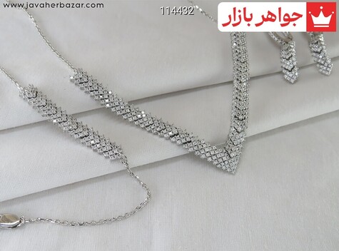 سرویس نقره طرح ثمین - 114432
