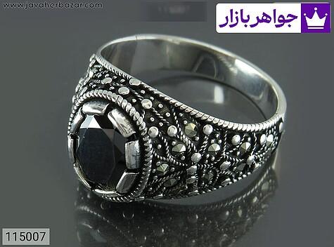 انگشتر انیکس مردانه انگشتر نقره انیکس مردانه - 115007