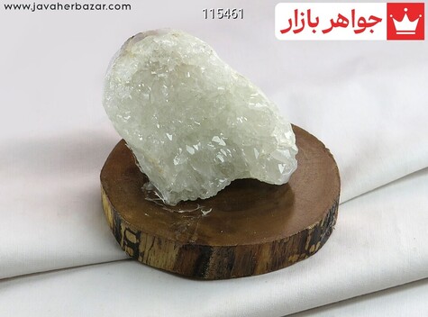 تندیس کوارتز راف تراش طبیعی - 115461