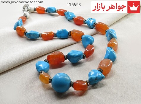 سینه ریز عقیق هندی - 115653