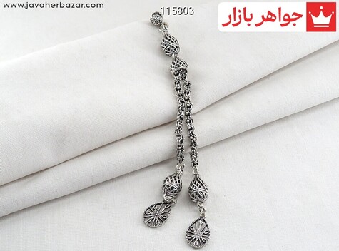 کرکوش نقره طرح اشک - 115803