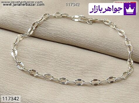 دستبند نقره زنانه ظریف - 117342