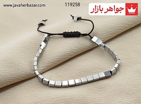 دستبند سنگی حدید صینی زنانه - 119258