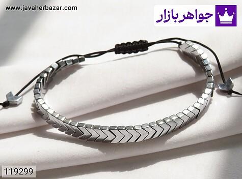 دستبند دستبند سنگی حدید طرح فلش - 119299