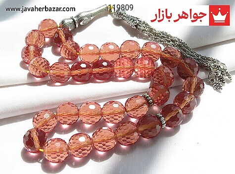 تسبیح الکساندریت زولتانایت 33 دانه جذاب درخشان - 119809