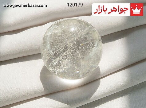 تندیس کوارتز دکوری طرح گوی - 120179