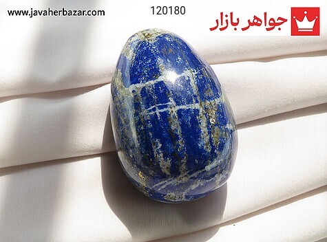 تندیس لاجورد دکوری لوکس طرح تخم مرغ - 120180
