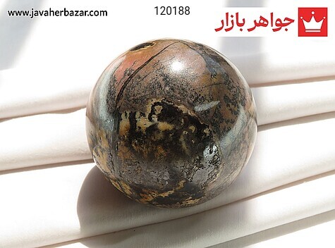 تندیس رودونیت دکوری درشت طرح گوی - 120188
