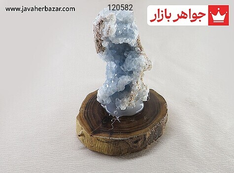 تندیس کوارتز راف تراش طبیعی - 120582