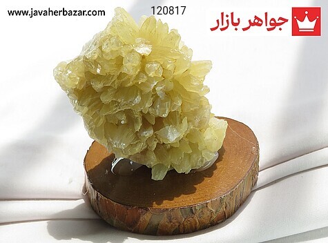 تندیس کوارتز تراش طبیعی زیبا - 120817