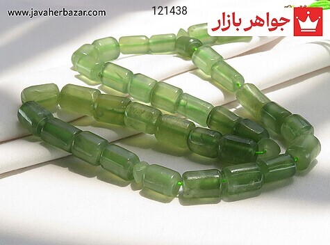 تسبیح شاه مقصود افغان 33 دانه استوانه ای خوشرنگ - 121438