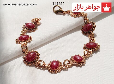 دستبند مس سنتاتیک زیبا زنانه - 121611